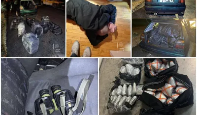 Uhap&scaron;en osumnjičeni za krijumčarenje 107 kilograma marihuane