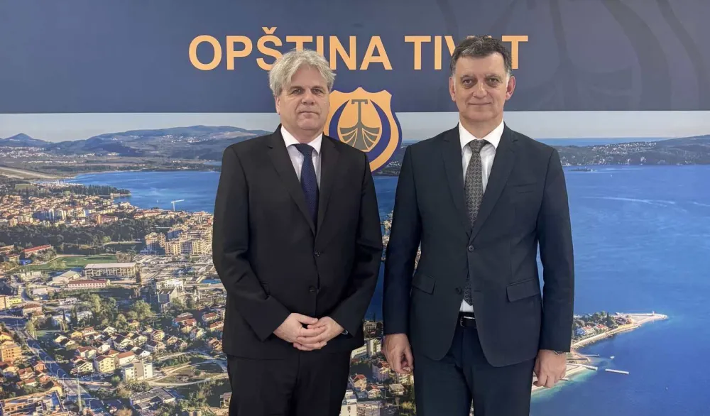 &Scaron;tajner sa Komnenovićem: Austrijska privreda zainteresovana za saradnju s Tivtom&nbsp;