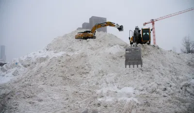 U Moskvi oboren rekord visine snježnih nanosa iz 1994.