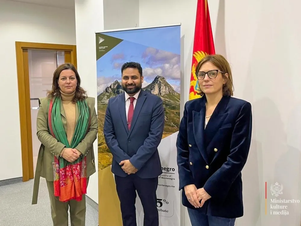 Vujović-Suthrom: Crna Gora i Indija će intenzivirati saradnju u oblasti kinematografije