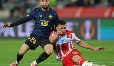 Sa meča između Zvezde i Lila