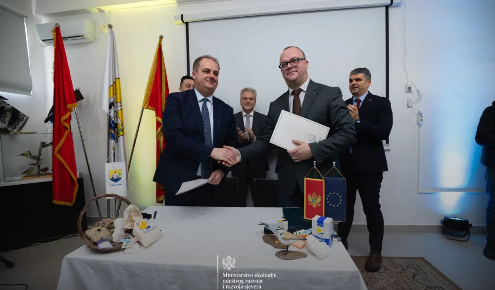 Ćulafić i Nimanbegu potpisali Ugovor o osnivanju preduzeća koje će upravljati Solanom