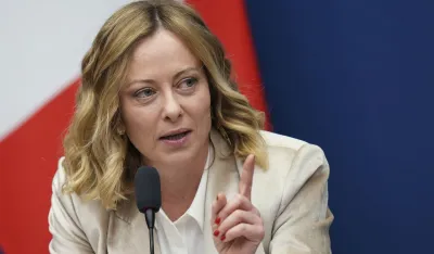 Italijanska premijerka na fresci; Meloni tvrdi da ne liči na anđela