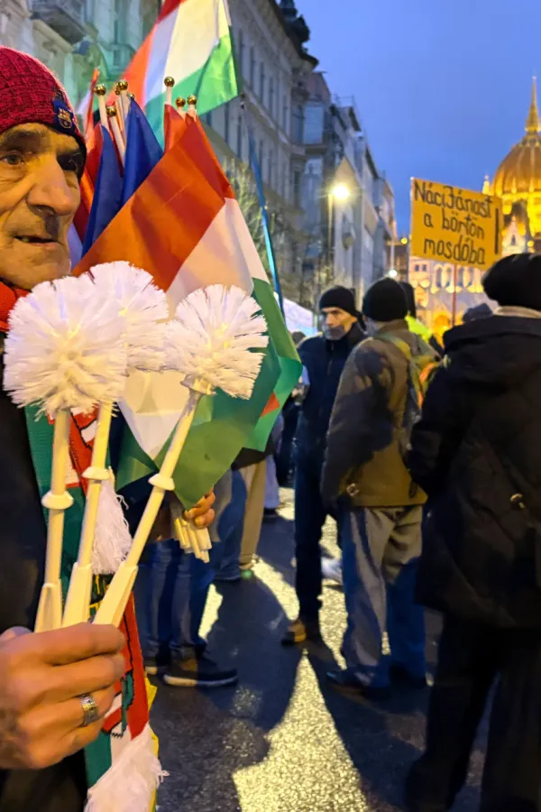 Demontsracije u Budimpe&scaron;ti