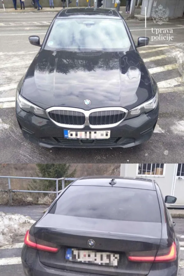 Oduzeto vozilo na GP Dračenovac