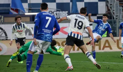 Sa meča Komot - Atalanta