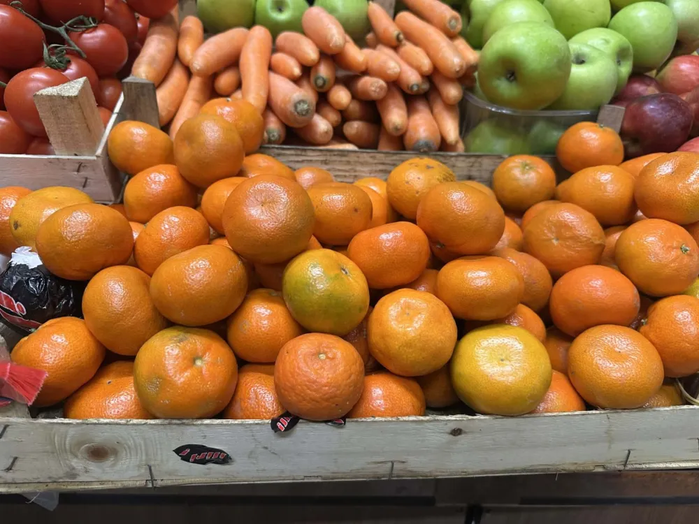 Mandarine iz Grčke 2,50 eura
