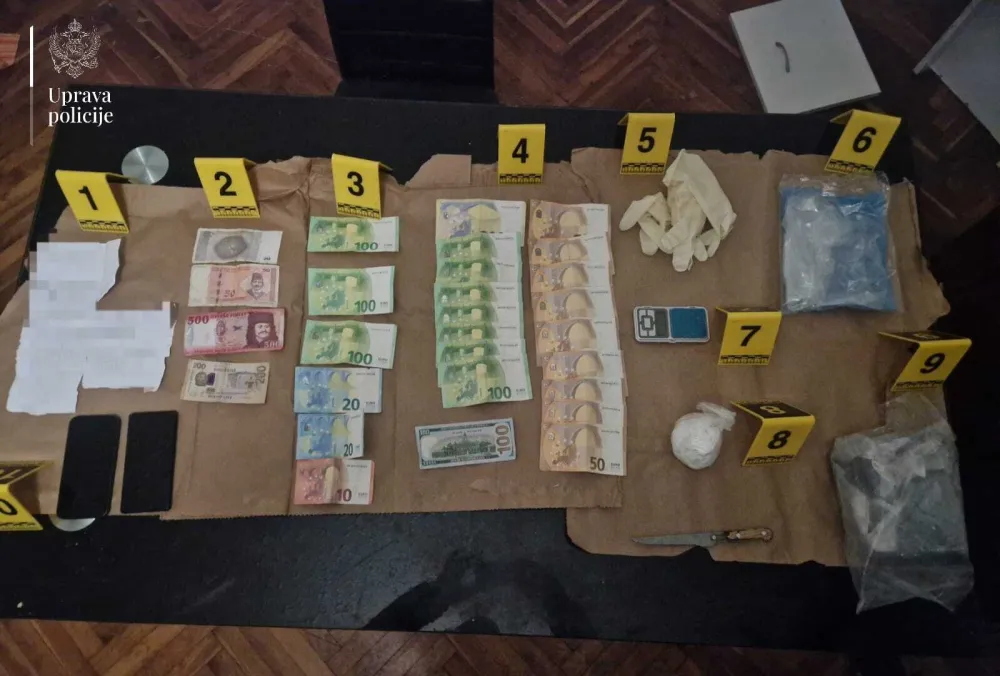 U Danilovgradu uhap&scaron;eni Radoslav Ra&scaron;ović i&nbsp;Radmilo Peruničić, bliski "kavačkom klanu"