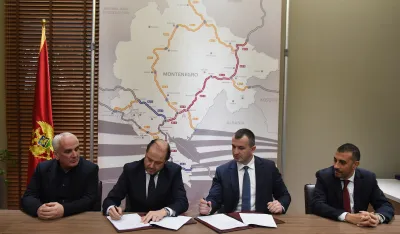 Monteput i italijanska firma potpisali ugovor o nadzoru radova na drugoj dionici auto-puta