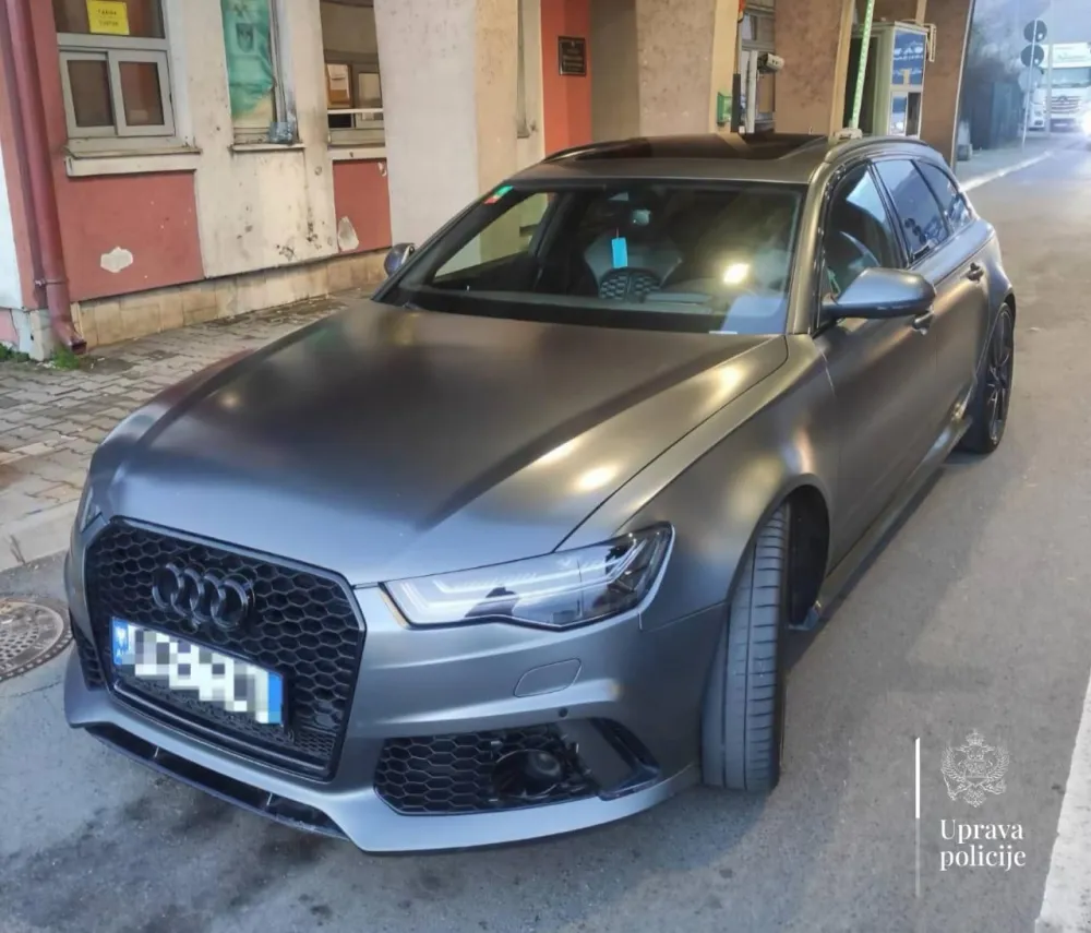 Od državljanina Albanije oduzet "audi", potražuje ga Interpol &Scaron;vajcarske