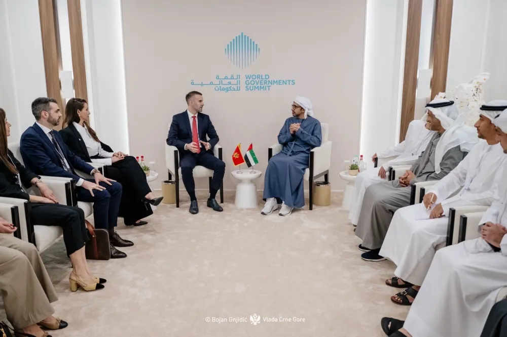 Spajić: Značajno unaprijeđena saradnja Crne Gore i UAE