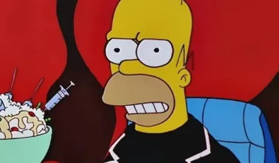 Homer Simpson u epizodi "The Computer Wore Menace Shoes"