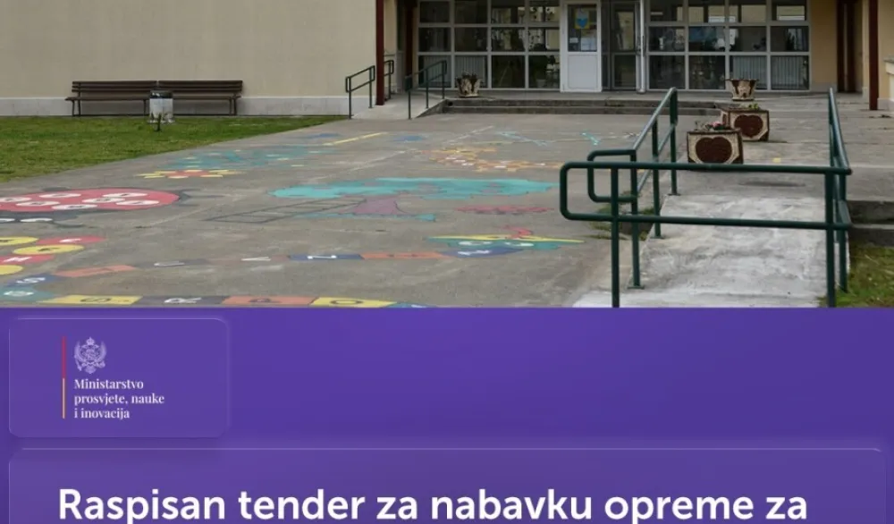 MPNI: Za opremanje Resursnog centra "1. jun" vi&scaron;e od 28.000 eura