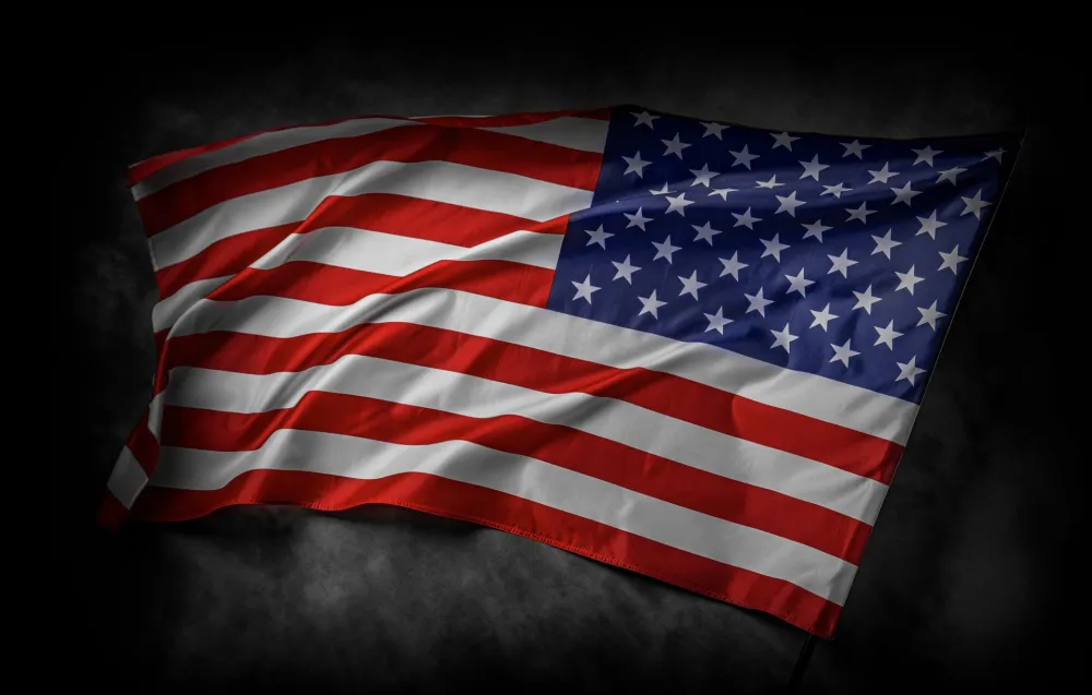Amerika, zastava
