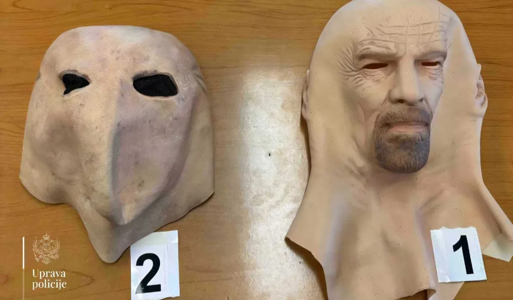 Oduzeti oružje, municija, silikonske maske, noževi, narkotici...