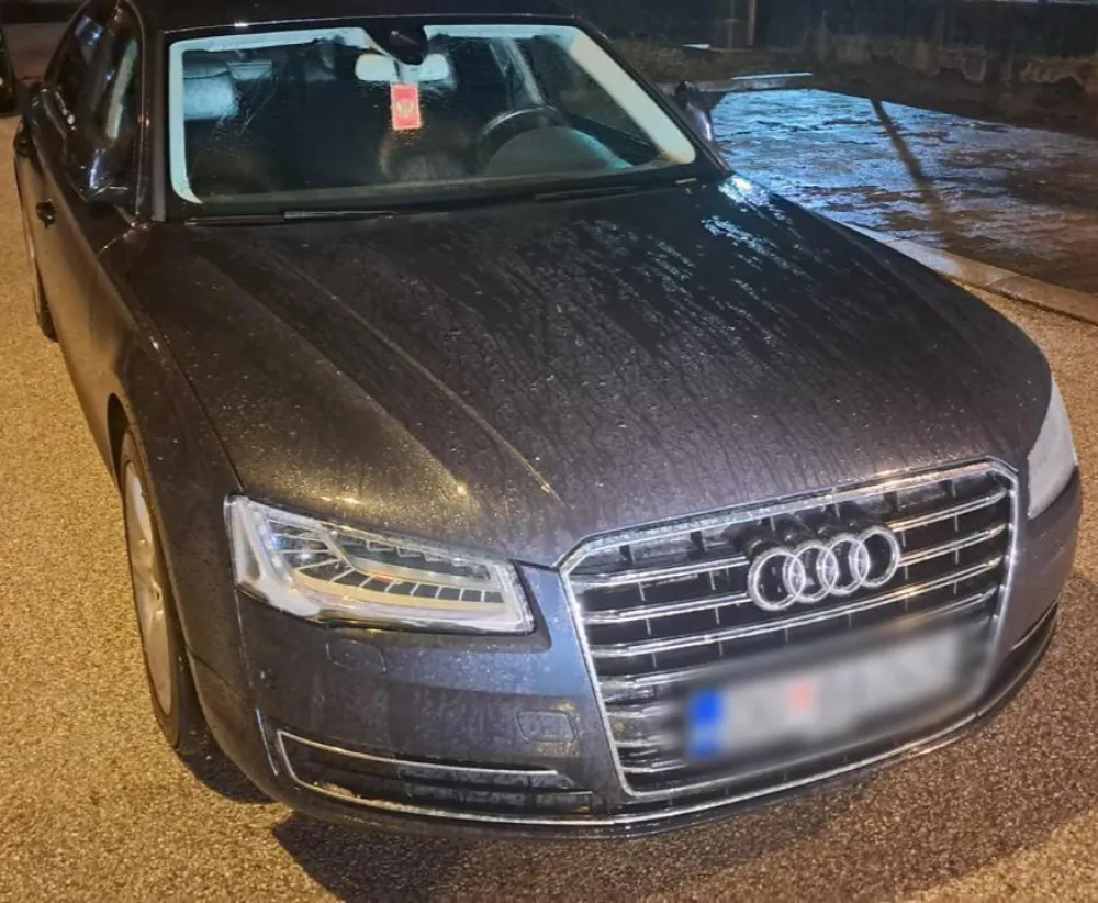 Oduzeto vozilo koje se potražuje na međunarodnom nivou