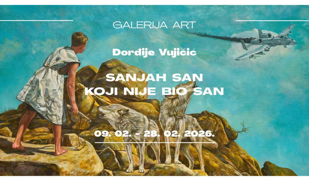 Đorđije Vujičić izlaže u Galeriji "Art"