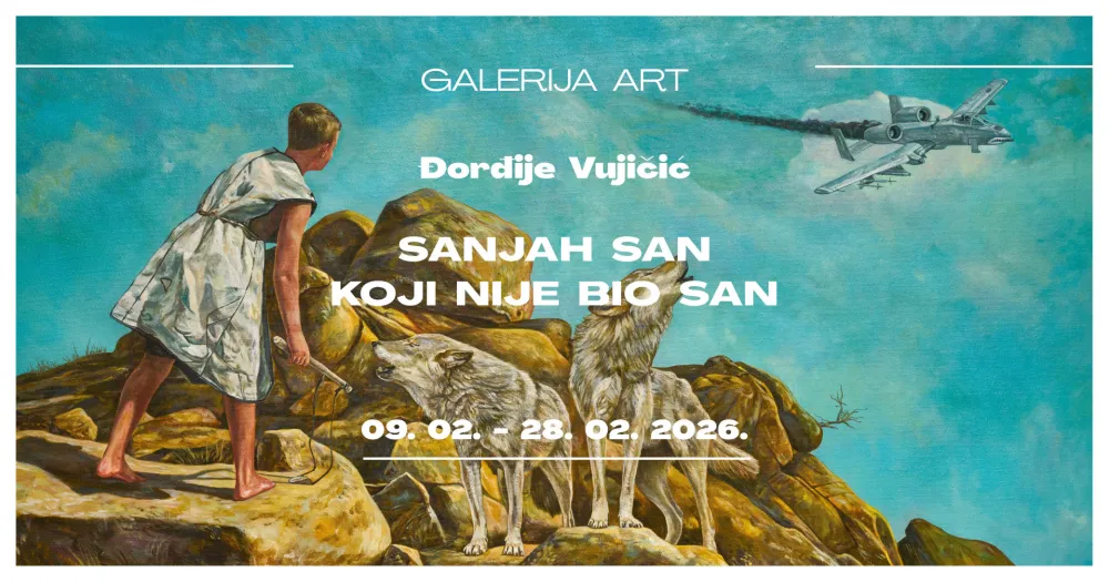 Đorđije Vujičić izlaže u Galeriji "Art"