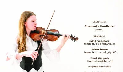 Prvi solistički koncert Anastasije Hordienko