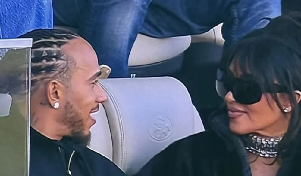 Kim Karda&scaron;ijan i Luis Hamilton prvi put zajedno u javnosti: Par uživao na Super Bowlu