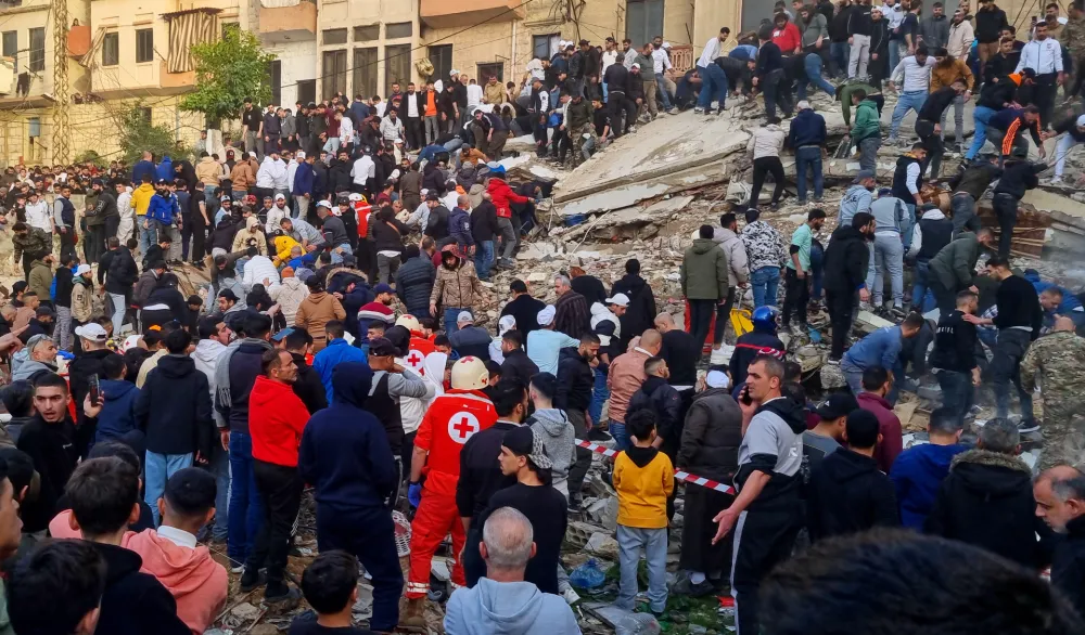 Petnaest poginulih u Tripoliju nakon ru&scaron;enja stambene zgrade