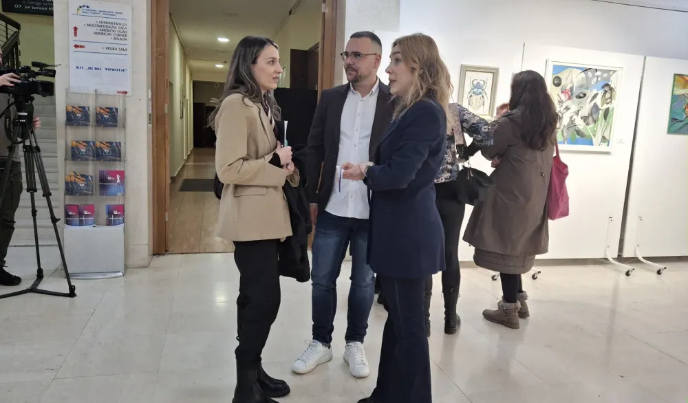 Podsticaj afirmaciji mladih likovnih umjetnika