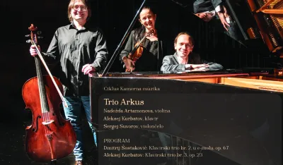 Nastupa klavirski trio "Arkus"