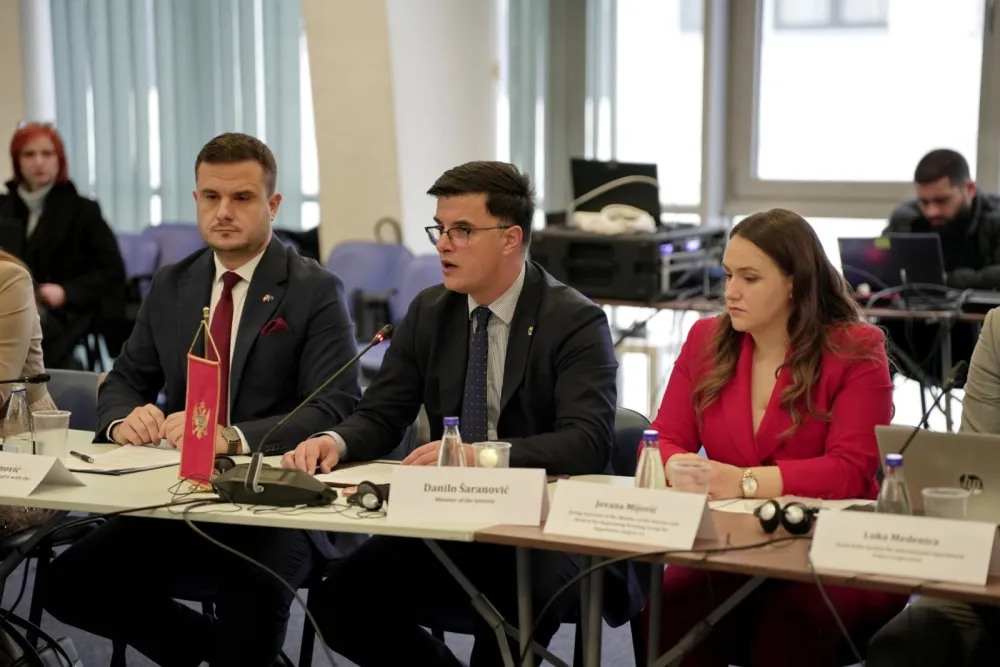 &Scaron;aranović: Ne tražimo prečice &ndash; Poglavlje 24 želimo zatvoriti kroz dokazanu za&scaron;titu bezbjednosti i vladavinu prava