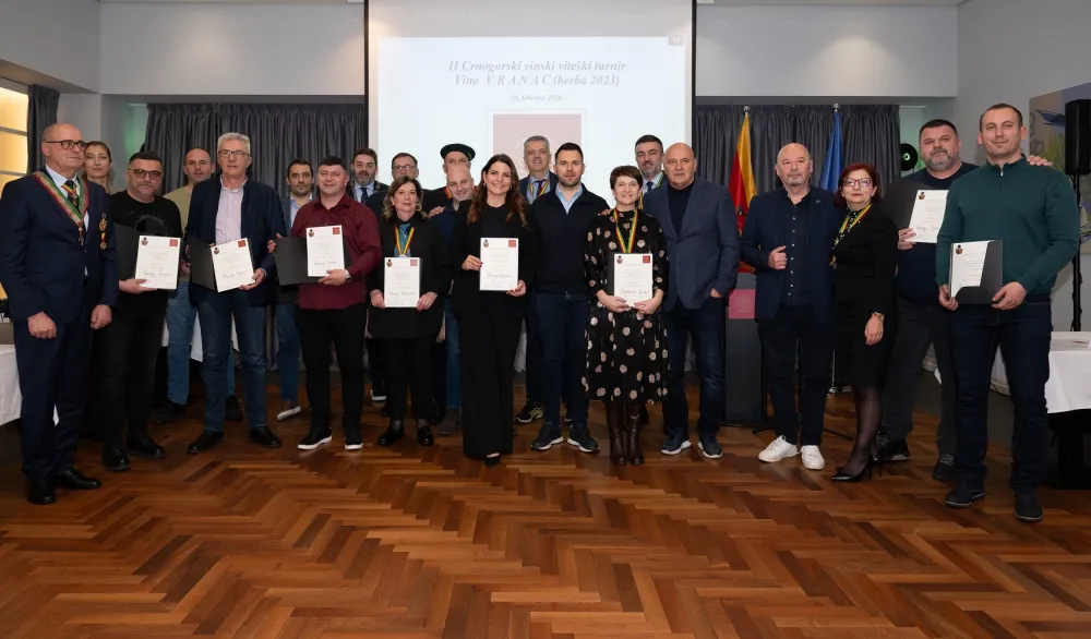 EVROPSKI RED VINSKIH VITEZOVA - LEGATURA CRNA GORA