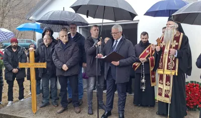 SAHRANJEN AKADEMIK MIRO VUKSANOVIĆKRNJA JELA, &Scaron;AVNIK