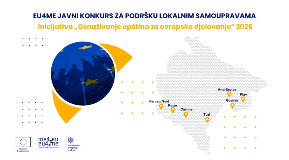 Odabrano sedam op&scaron;tina u okviru inicijative "Osnaživanje op&scaron;tina za evropsko djelovanje 2026"