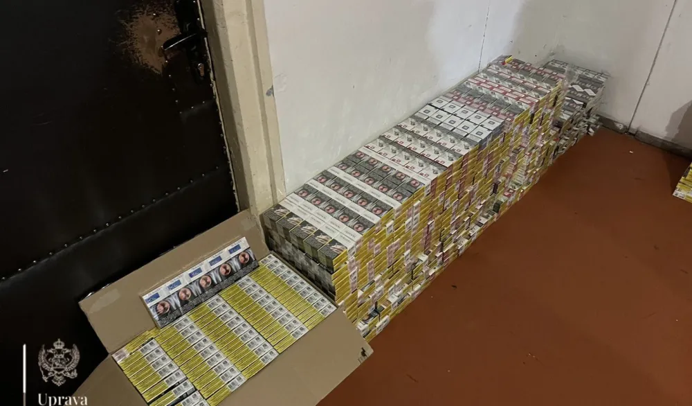 Granična policija na putu Berane &ndash; Jelovica zaplijenila cigarete vrijedne oko 10.500 eura