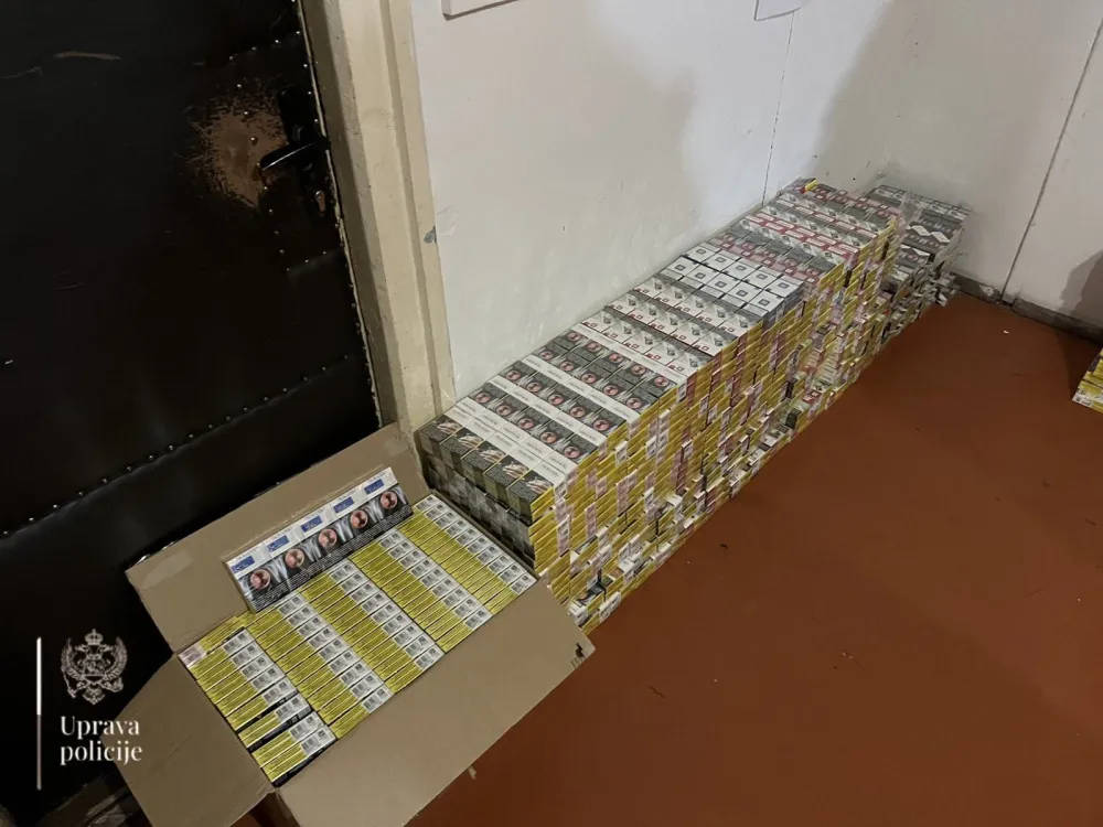 Na putu Berane &ndash; Jelovica zaplijenjene cigarete vrijedne oko 10.500 eura