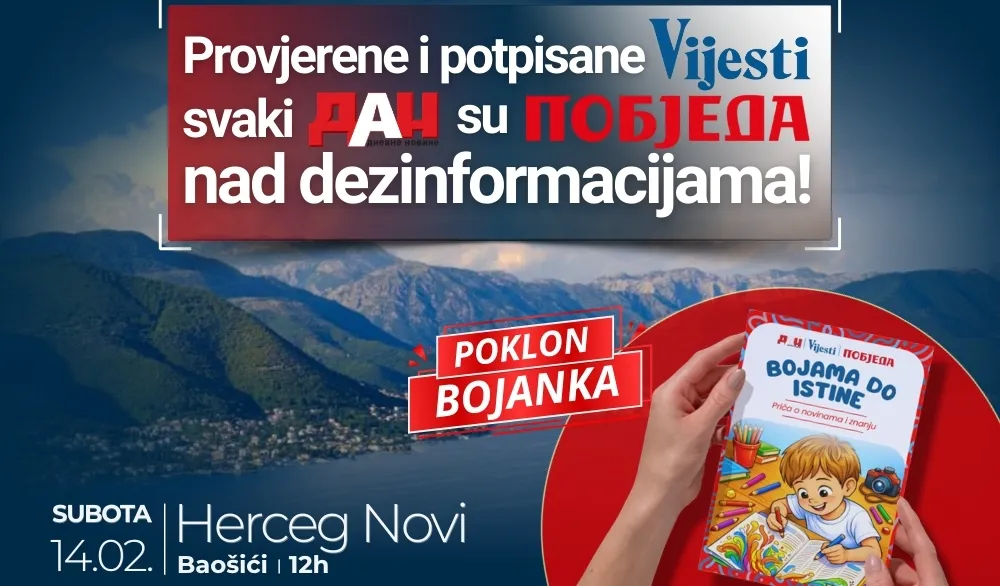Podr&scaron;ka &scaron;tampanim medijima u Herceg Novom