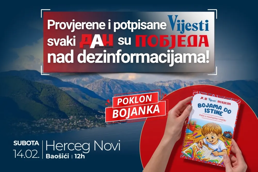 Podr&scaron;ka &scaron;tampanim medijima u Herceg Novom