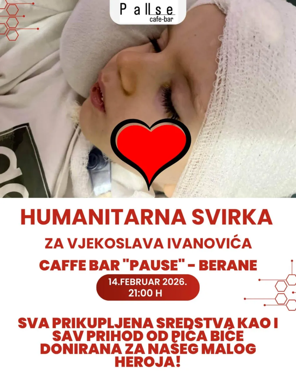 Humanitarna svirka za Vjekoslava Ivanovića u Beranama