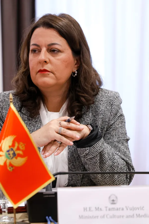 zasijedanje Savjeta ministara kulture Jugoistočne Evrope u Ohridu Tamara Vujović