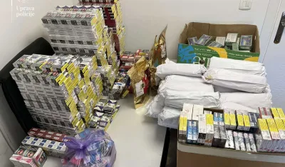 U Rožajama i Beranama zaplijenjene cigarete, petarde, duvan, municija&hellip;