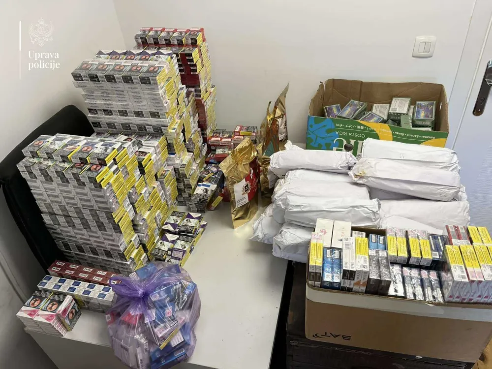 U Rožajama i Beranama zaplijenjene cigarete, petarde, duvan, municija&hellip;