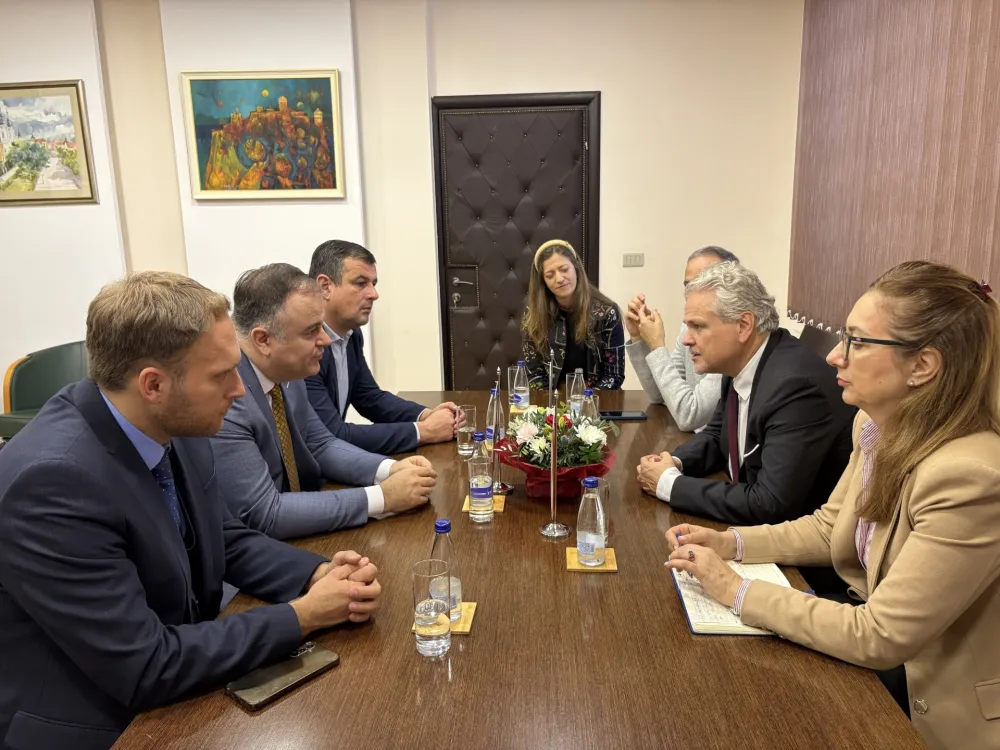 Posjeta ambasadora EU u CG, Johana Satlera Op&scaron;tini Herceg Novi