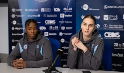 Nađa Kadović i Ava N'Diaj