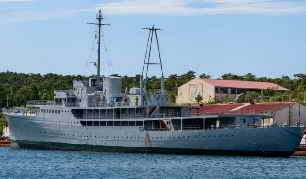 Turski teretni brod udario u Titov "Galeb"