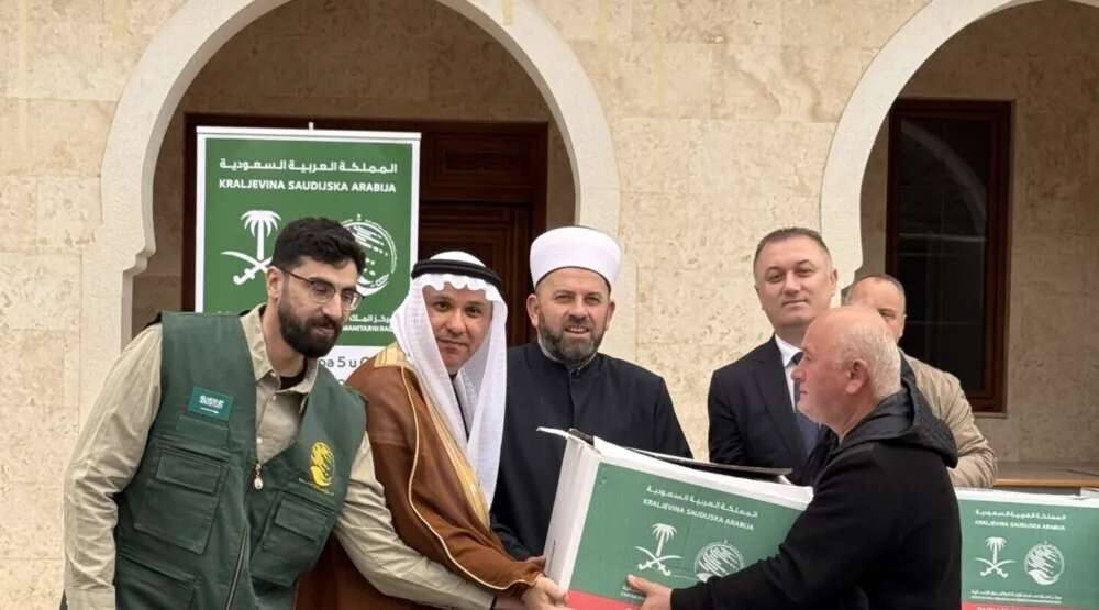 Saudijska Arabija donirala 7.600 humanitarnih paketa muslimanima u Crnoj Gori