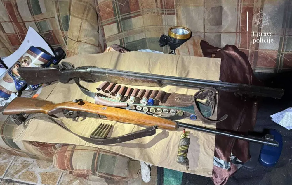 Oduzete pu&scaron;ke