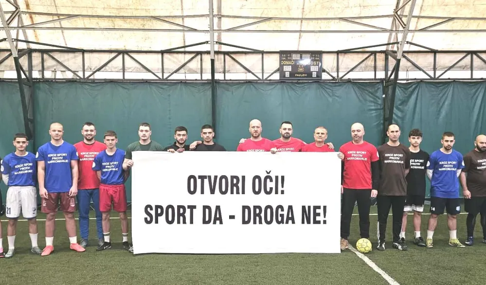 Kroz druženje i sport protiv zloupotrebe droga kod mladih