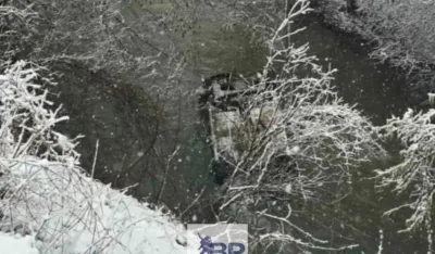 Prevrnuo se automobil kod Toma&scaron;eva