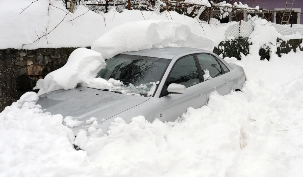 (FOTO) U februaru 2012. godine u Crnoj Gori je bilo vanredno stanje zbog snijega