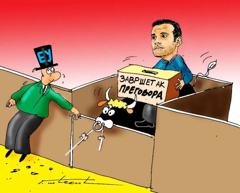 Goran &Scaron;ćekić karikatura Dana