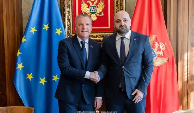 Božović i Mekgrat: Crna Gora odlučna u ispunjavanju obaveza iz evropske agende