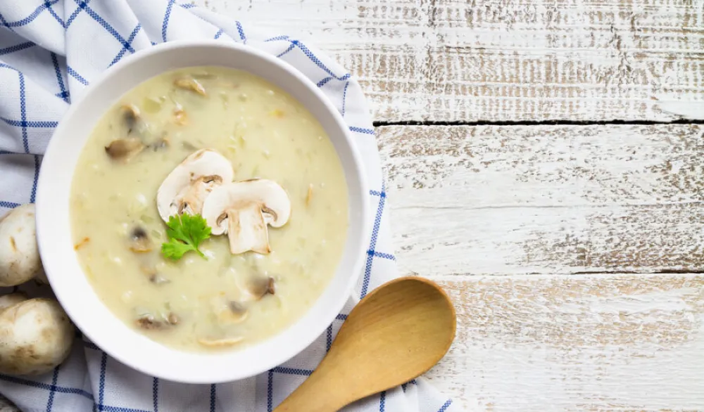 Krem supa sa &scaron;ampinjonima 